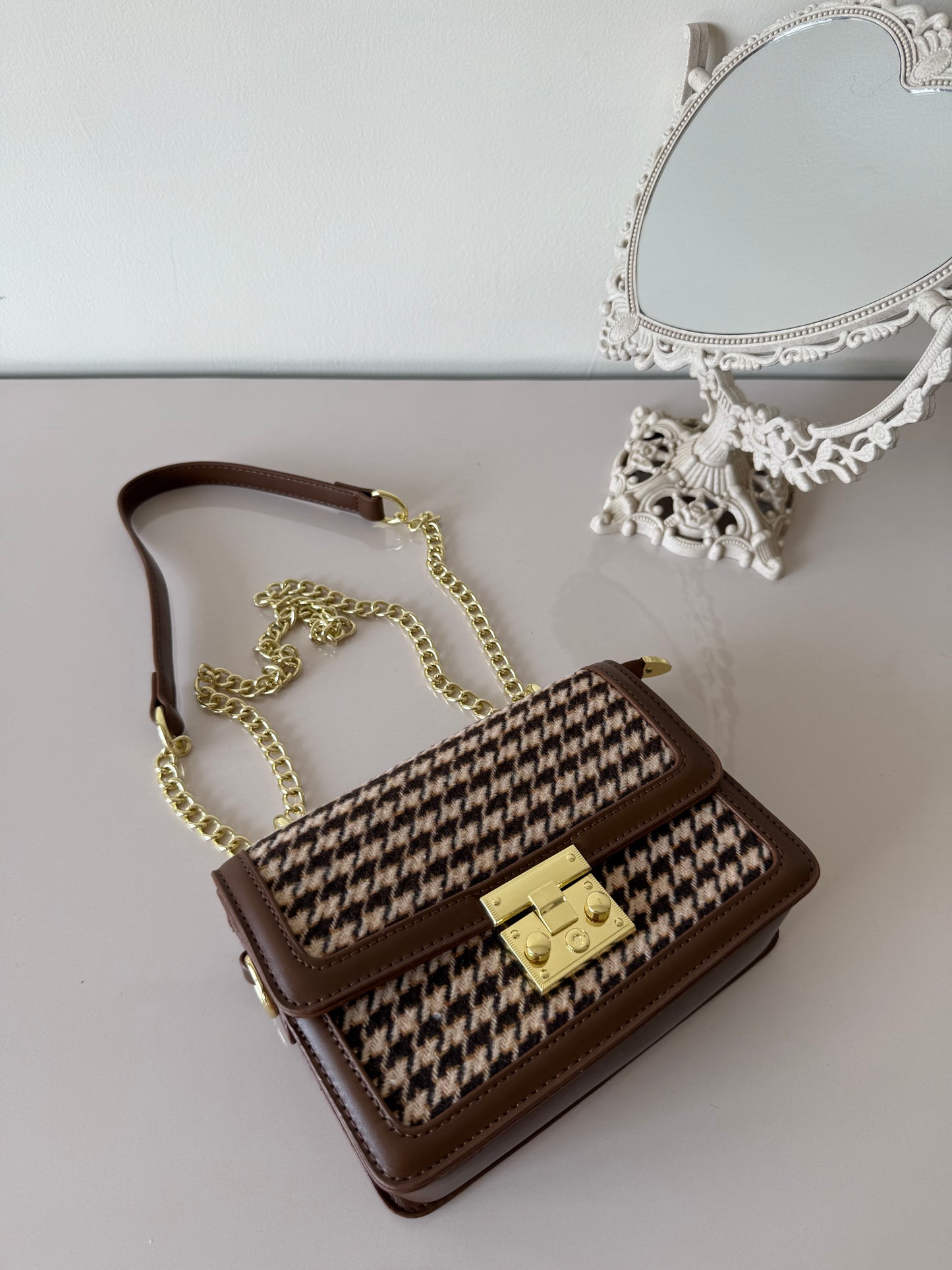 Tweed Sling Bag