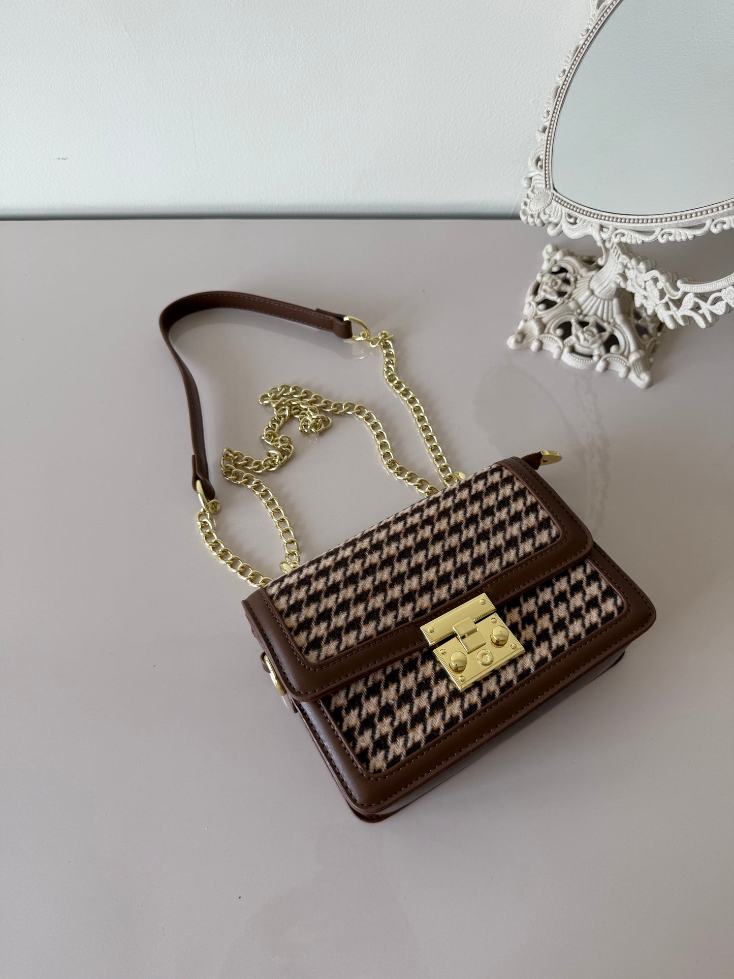 Tweed Sling Bag