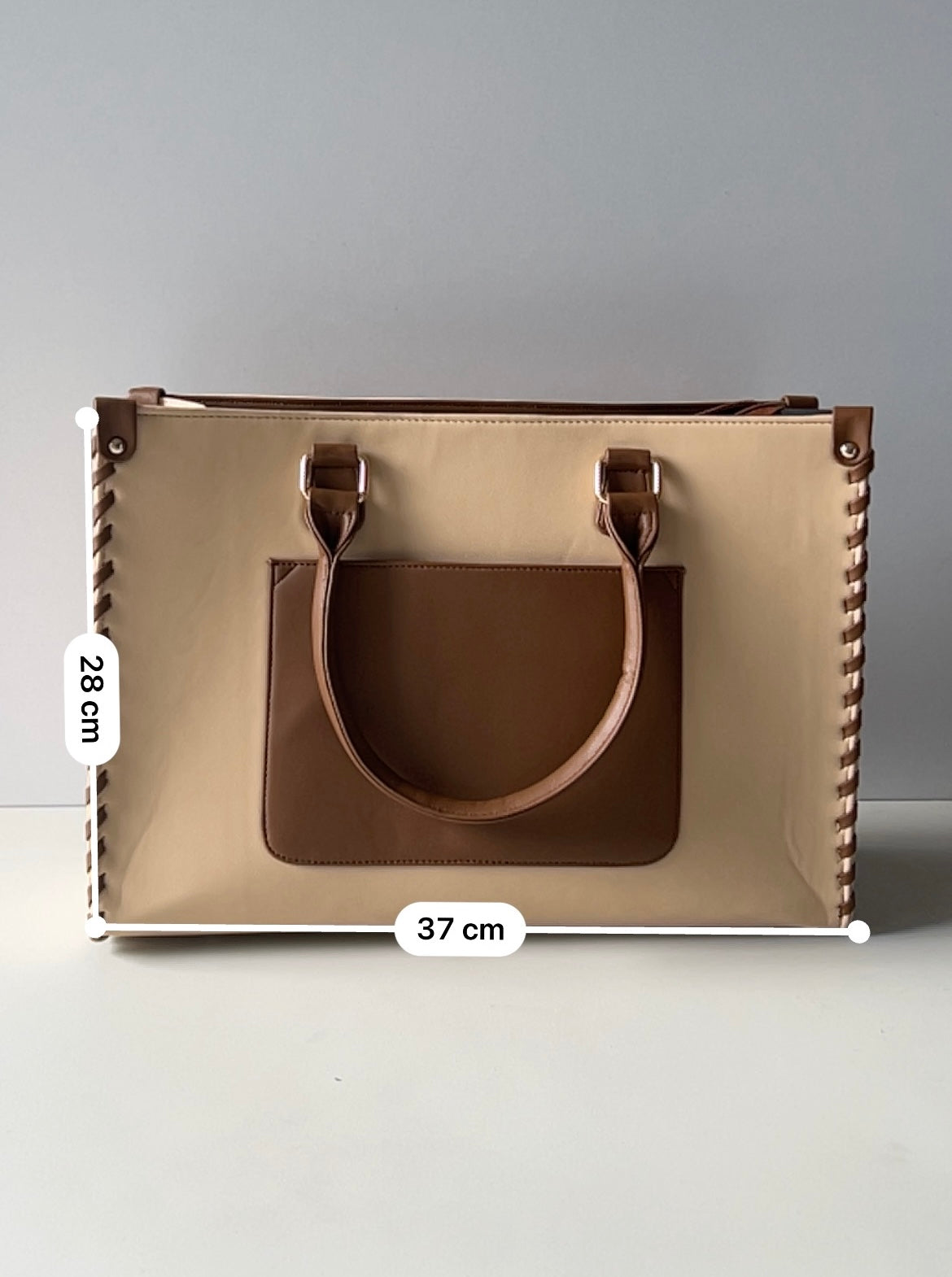 Dual Tone Office Tote