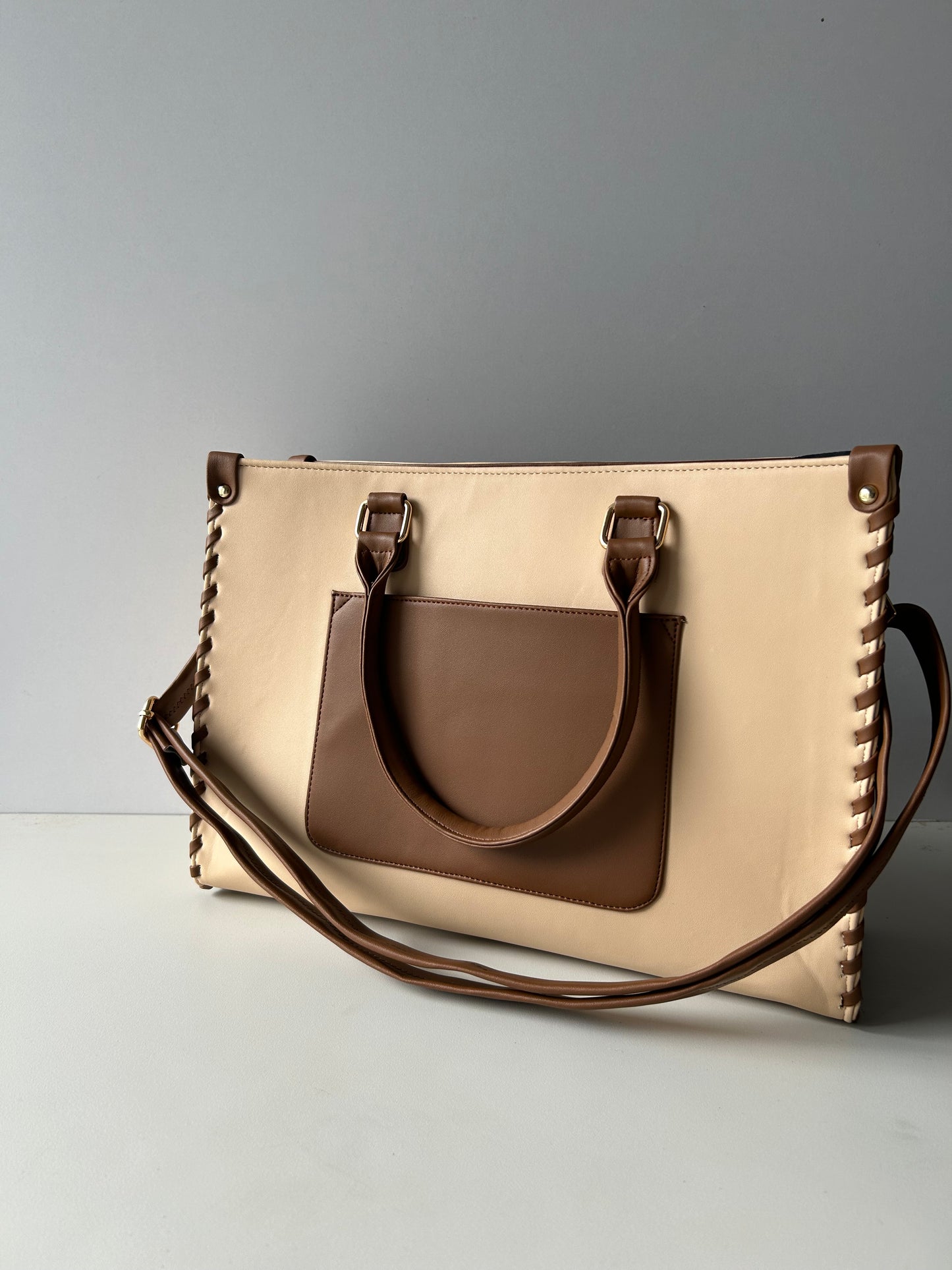 Dual Tone Office Tote