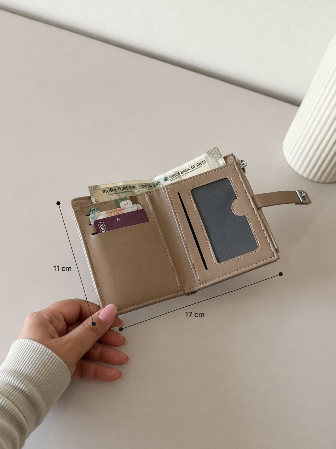 Suede Mini Wallets