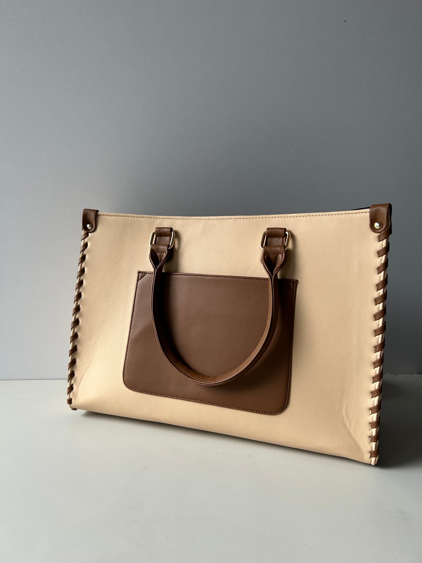 Dual Tone Office Tote