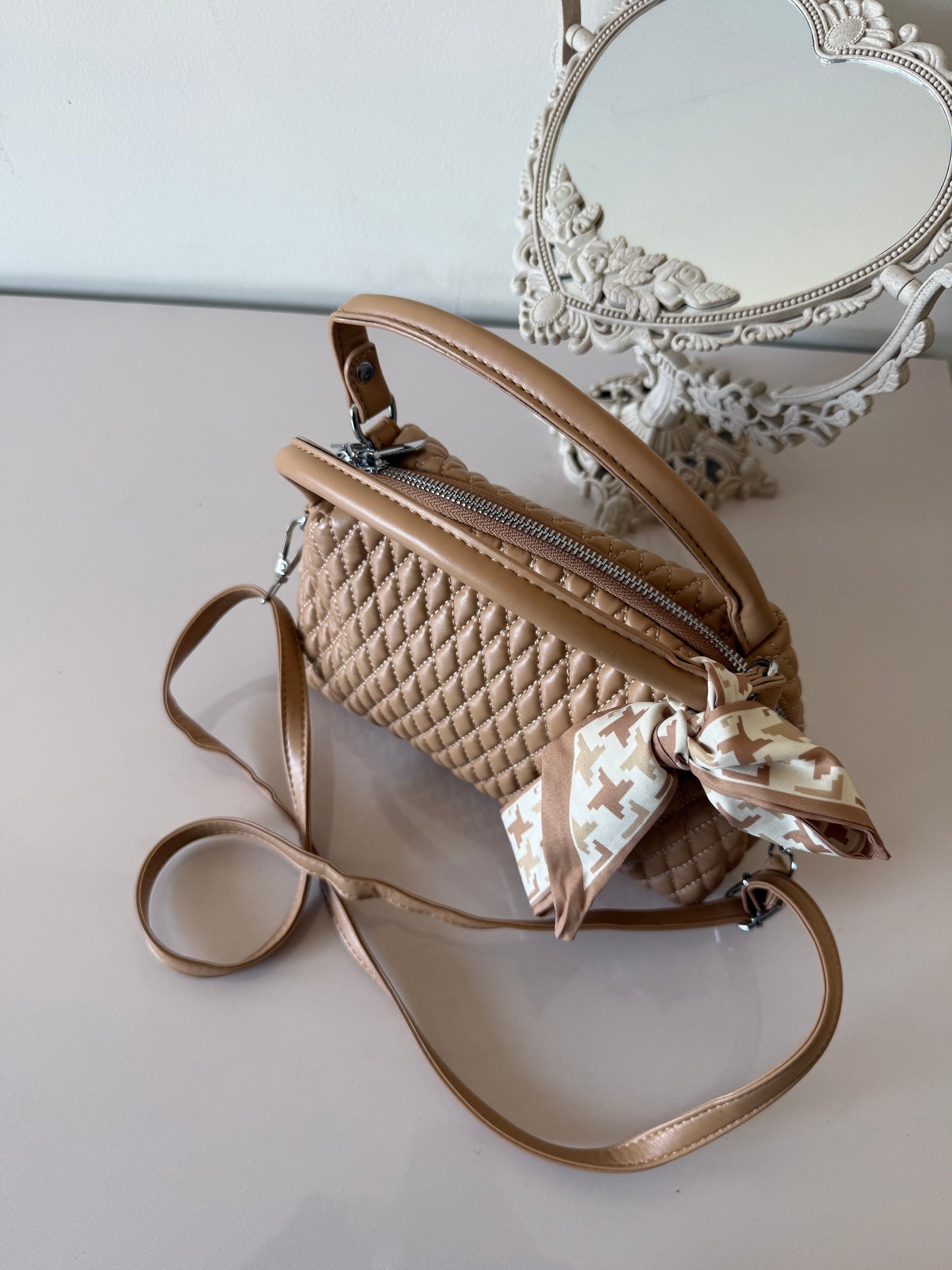 Scarlet Quilted Bag