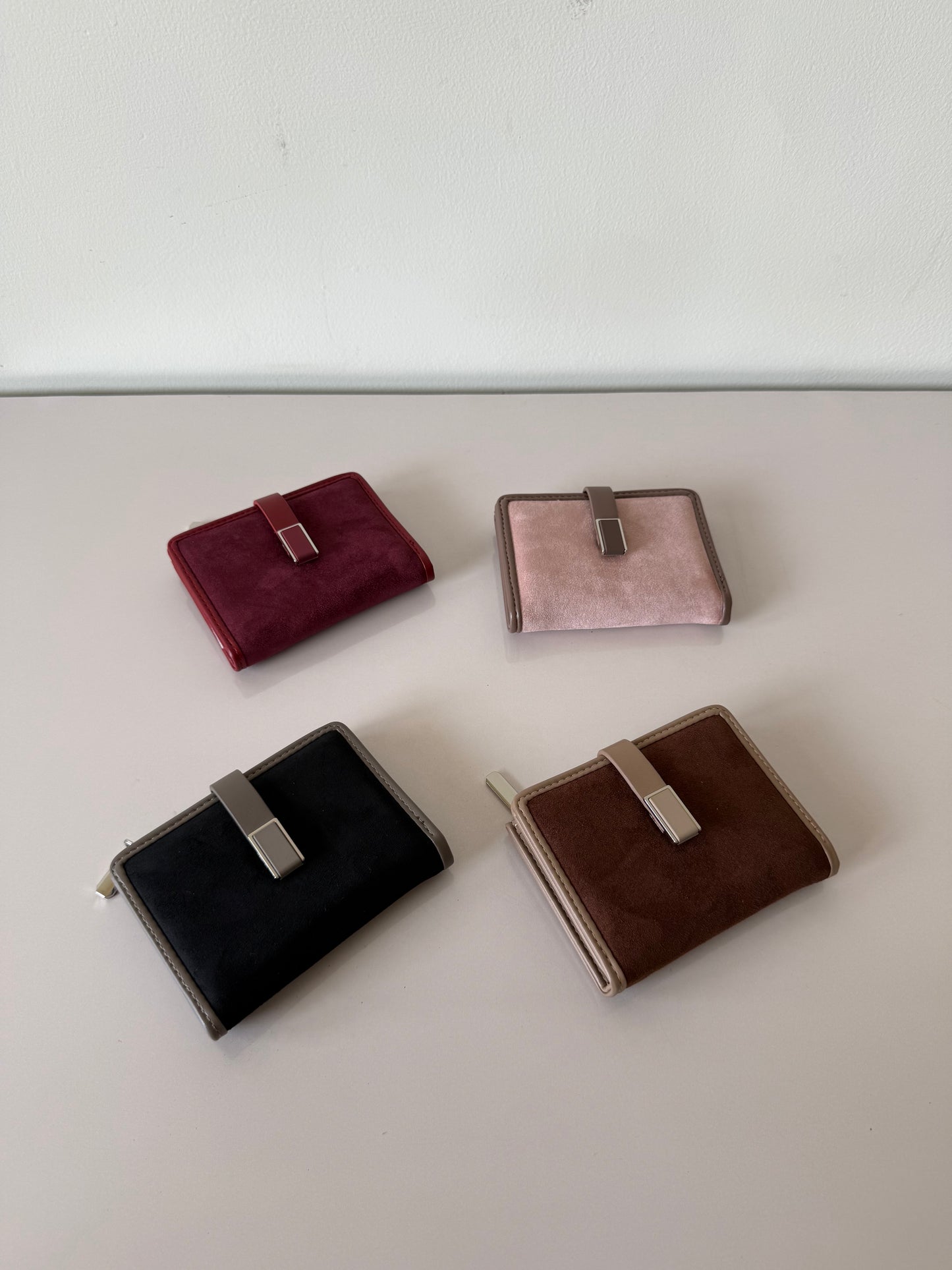 Suede Mini Wallets