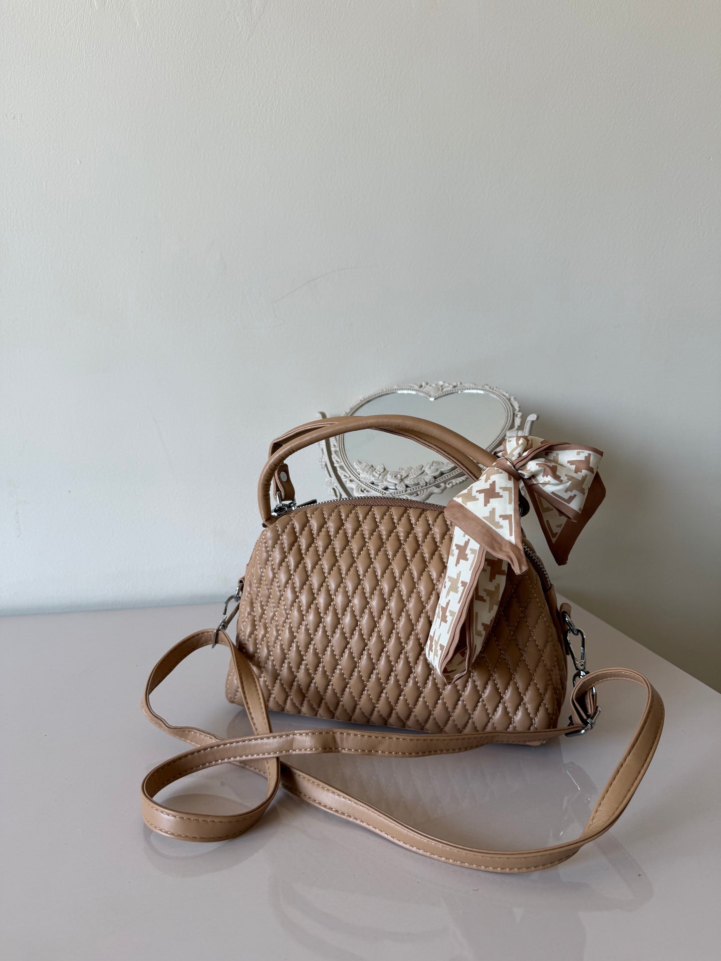 Scarlet Quilted Bag